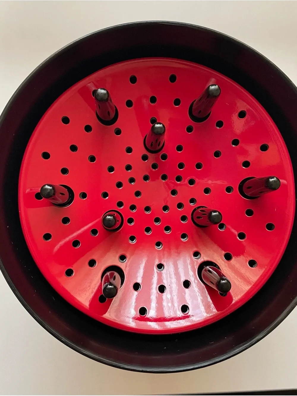 CONAIRPRO Tourmaline Finger Diffuser - Black/Red